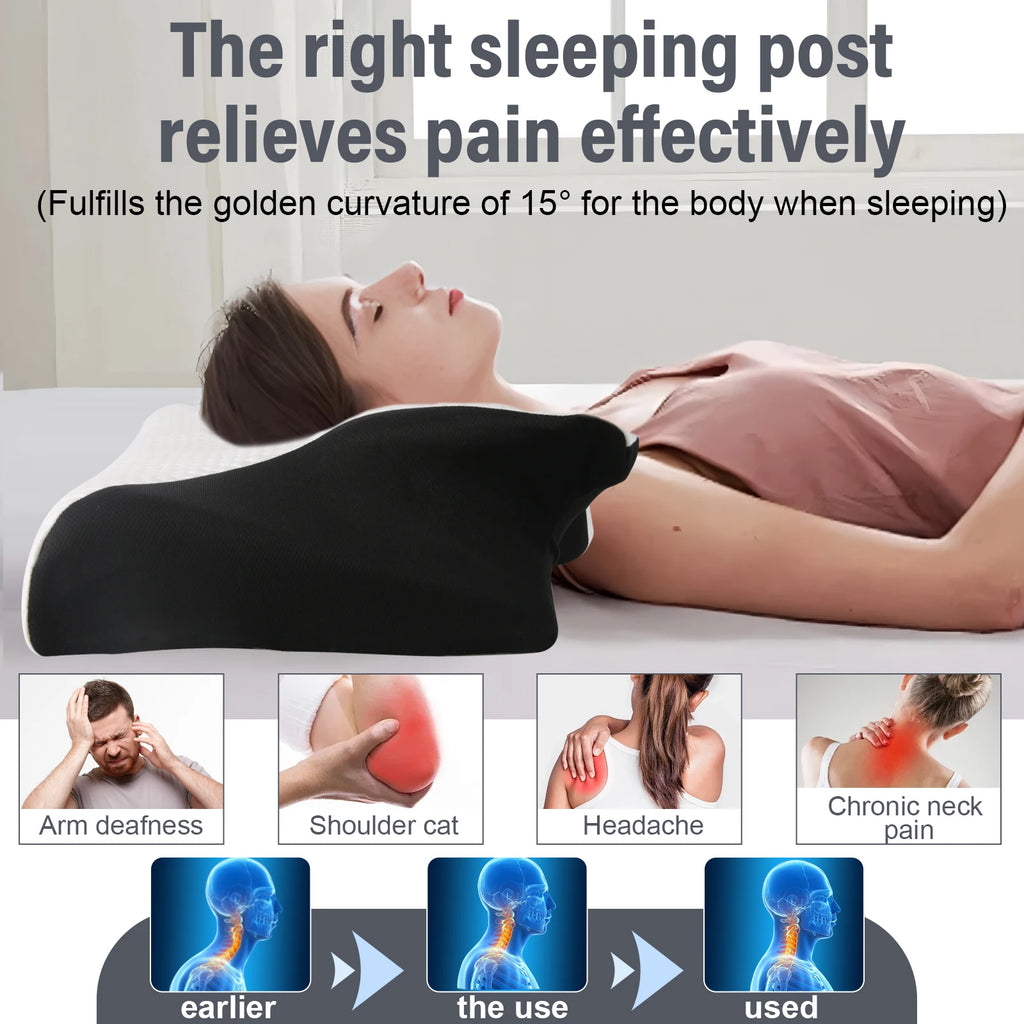 Contour Memory Foam Neck Pillow™ Dormeva™