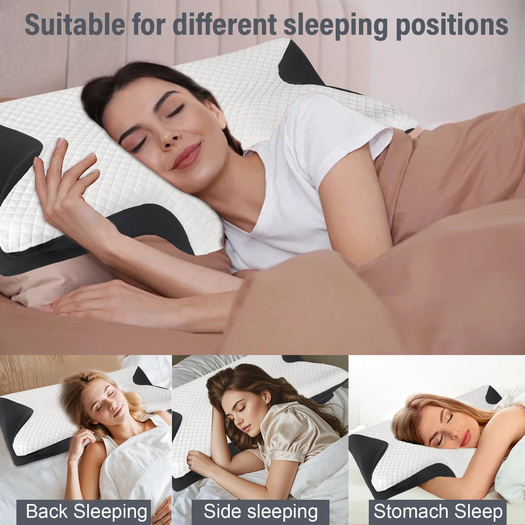 Contour Memory Foam Neck Pillow™ Dormeva™