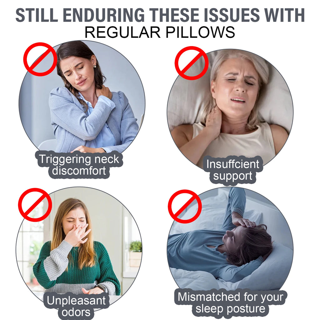 Contour Memory Foam Neck Pillow™ Dormeva™