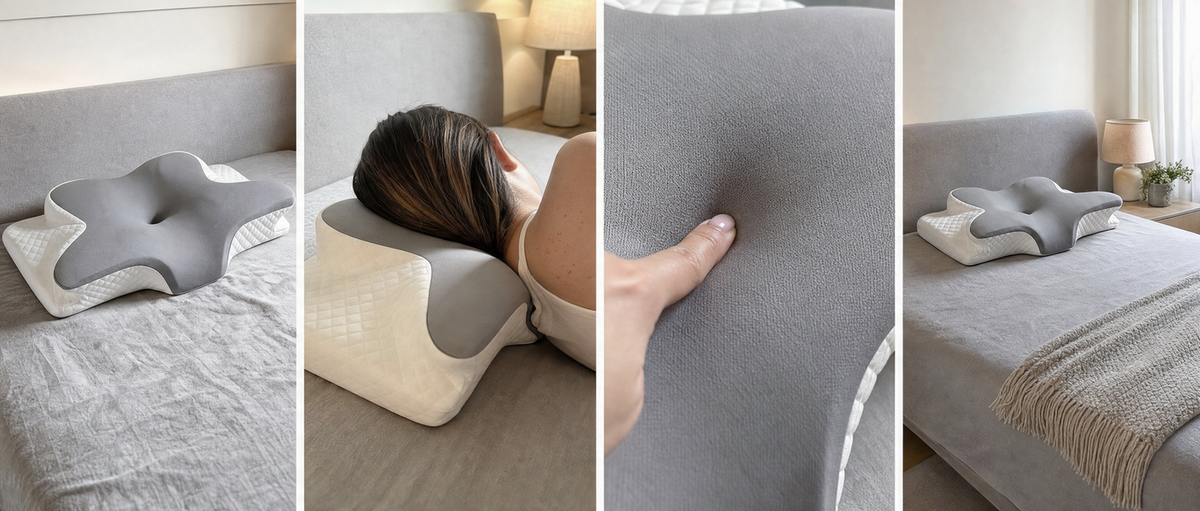 Dormeva™ Butterfly Cervical Pillow — Neck & Shoulder Pain Relief